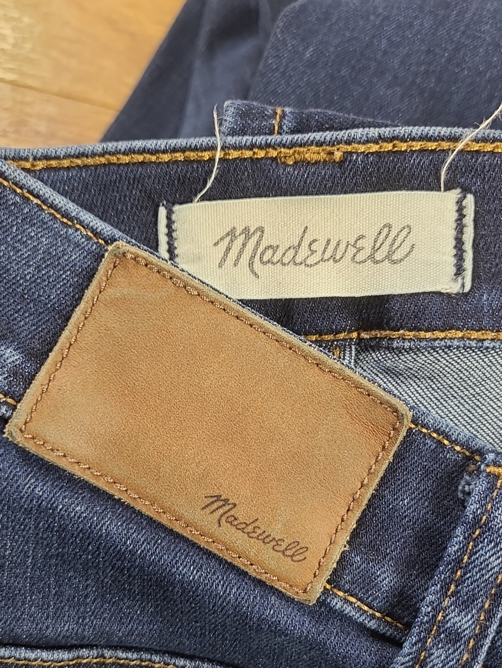 MADEWELL 31x26.5 High Riser 9" Skinny Skinny Womens Pre-owned Strech Denim Jeans